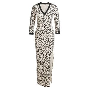 New Adidas Originals Leopard Print Maxi Dress